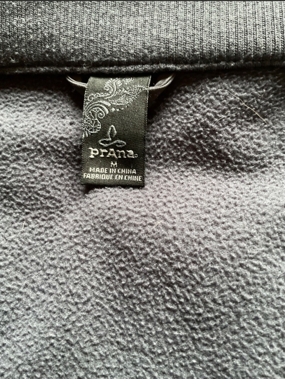 PrAna Martina Jacket Coat Gray Medium Soft Shell - Picture 10 of 11